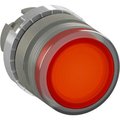 Springer Controls Co ABB Illuminated Push Button Operator, 22mm, Orange P9M-PLAGD